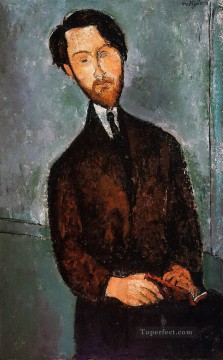 レオポルド・ズボロフスキー アメデオ・モディリアーニの肖像 Oil Paintings